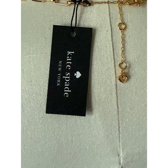 Kate Spade Gold 17 Inch Chain Necklace With S Pendant NWT - Picture 7 of 8